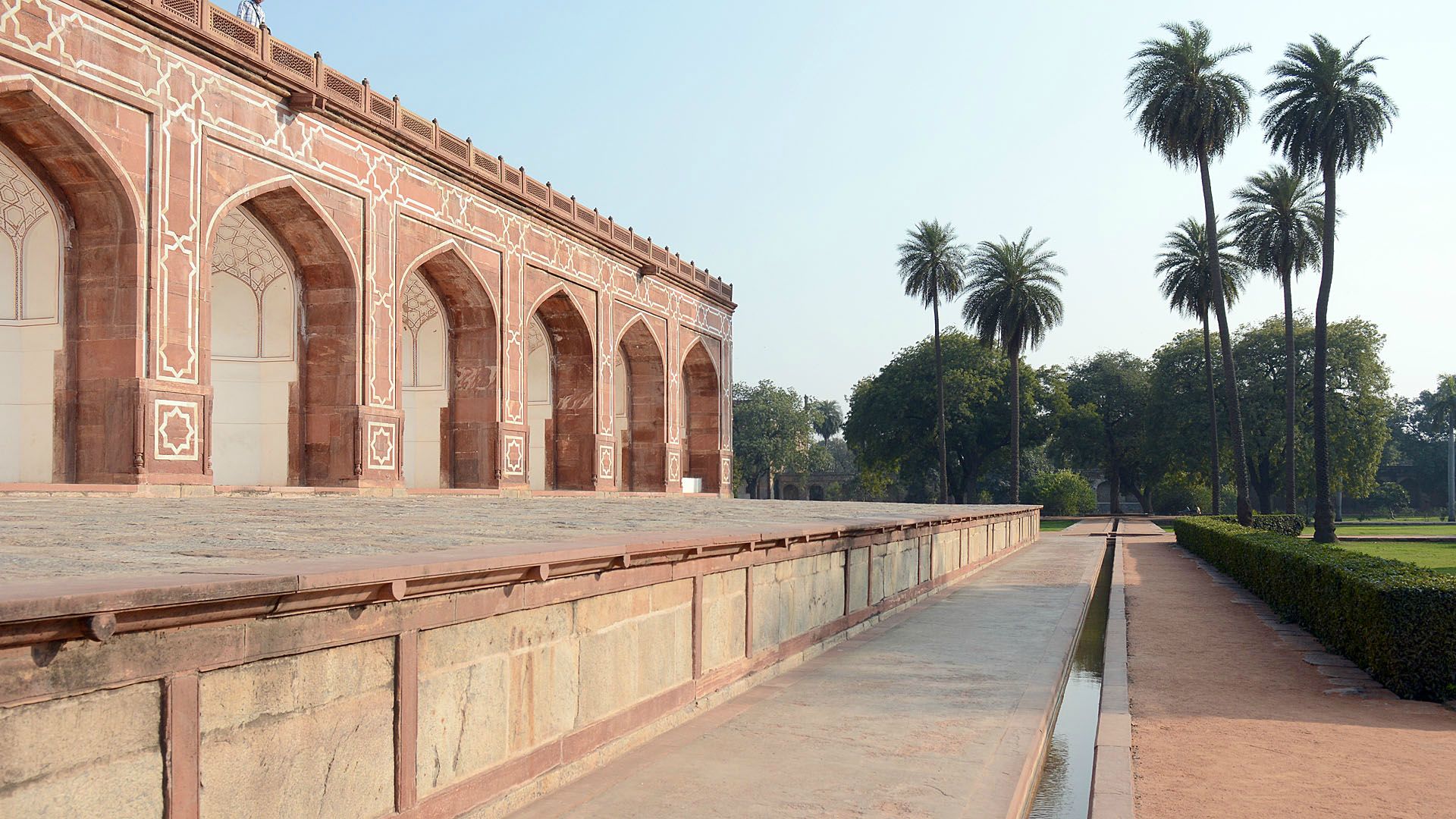 Humayun's Tomb - grobowiec Humajuna, władcy Indii z dynastii Wielkich Mogołów